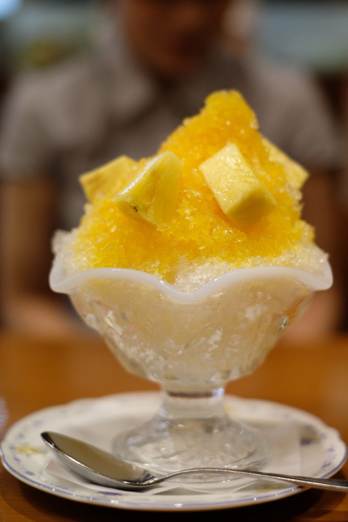 三好屋 マンゴーかき氷 ときいろはの回廊 山口県のグルメ食べ歩きブログ